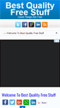 Mobile Screenshot of findbestqualityfreestuff.com