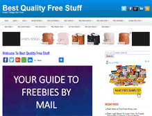 Tablet Screenshot of findbestqualityfreestuff.com